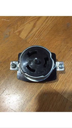 Hubbell hbl cs6365 receptacle  50a 125/250v twist-lock plug 3p, 4w for sale