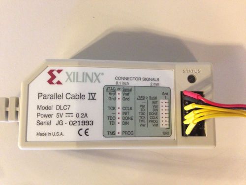 XILINX DLC7 Parallel Cable IV PC4 PROM Programmer Cable