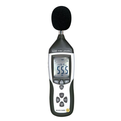 Cem dt-8852 digital sound noise db meter data logger /w memory pc usb datalogger for sale