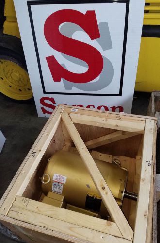 Baldor reliance super e motor 10hp 37b102t853g1 215tc frame retails over $2600 for sale