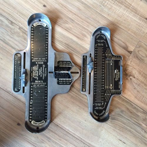 Vintage Authentic Brannock Device Lot Men&#039;s Kids Infants Foot Measure Sneakers