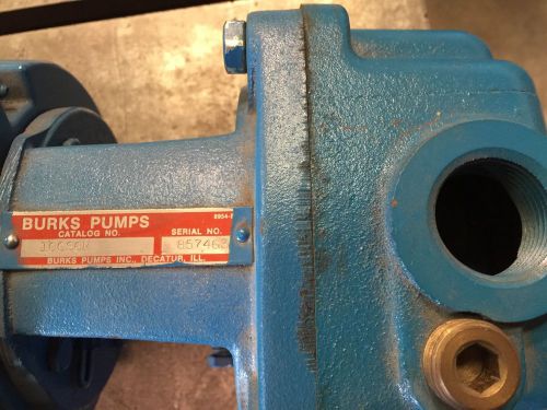 burks pump 10CS6M 1 Hp