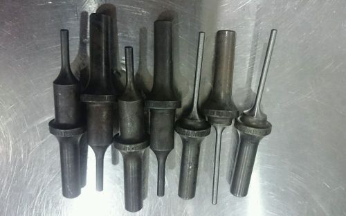 aircraft rivet sets. New rivet punches. Rivet gun sets.  Aircraft tool 1/8. 5/32