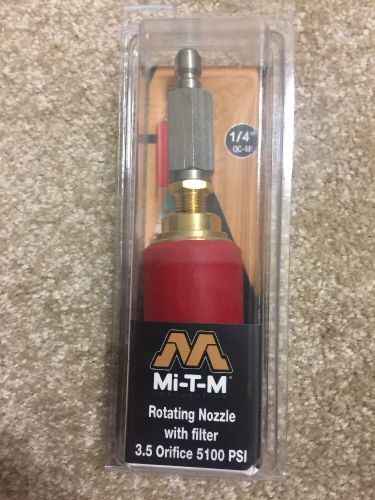 Mi-T-M Pressure Washer Rotating Turbo Nozzle  4.0 Orifice 5100 PSI AW-7510-0004