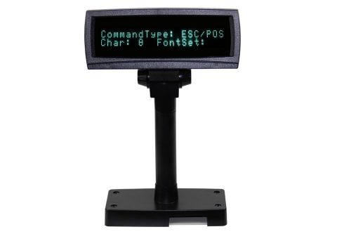 PARTNER TECH, 7220, POLE DISPLAY, SERIAL, 9MM, RS232, ROHS BLACK