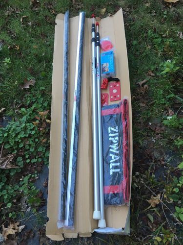 Zipwall 4Pack Plus  Set Unused