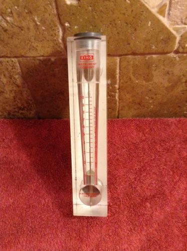 KING INSTRUMENT CO Flow Meter Gauge GPM-LIQUID SP GR 1.0