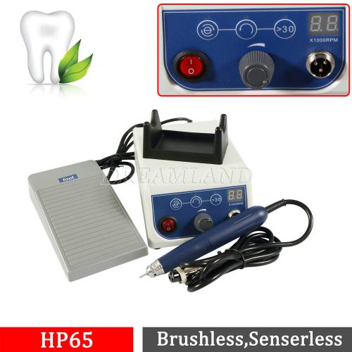 Dental Lab Micromotor Marathon Brushless Handpiece Polishing 50K RPM Polisher B0