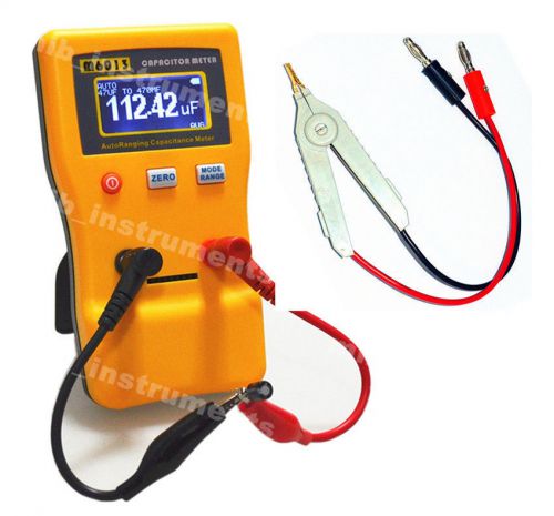 M6013 AutoRange Digital Cap Capacitor Capacitance Tester Meter 0.01pF to 470mF