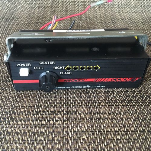 CODE 3 ARROWSTIK Switch Control Head Lightbar Controller