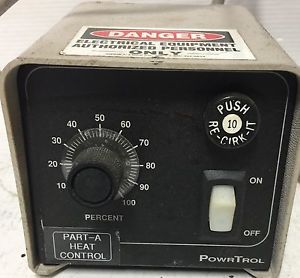 Glas-Col PowrTrol, Power Controller 104A PL120 Heating Manifold Power Supply