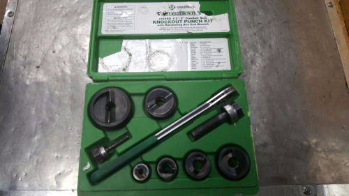 Greenlee 7238SB Slug-Buster Knockout Kit with Ratchet Wrench