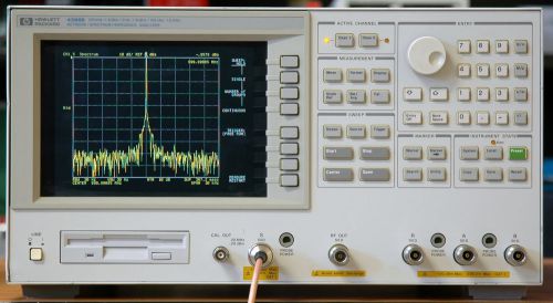 Agilent 4396B/010 RF Network / Spectrum / Impedance Analyzer