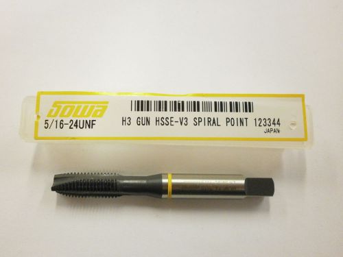 Sowa Tool 5/16-24 H3 Spiral Point Yellow Ring Tap CNC Style HSS 123-344 ST26