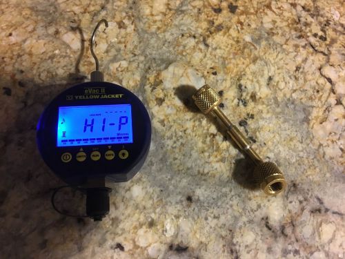 Ritchie Yellow Jacket 69048 Evac II Vacuum Micron Gauge HVAC A/C Tool