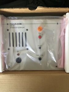 NEW In Box Clear-Com Kb-112 Intercom Systems Speaker Station