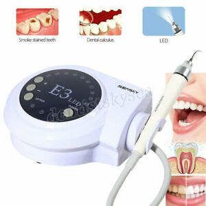 Dental Ultrasonic Scaler +LED detachable Handpiece+Tips for EMS Cavitron USA