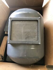 VINTAGE WELDER&#039;S HELMET  Clear Lense