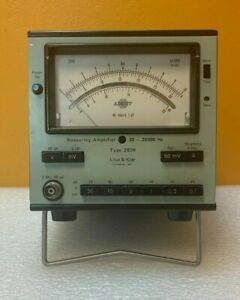 Bruel &amp; Kjaer 2609  20 Hz to 20 kHz, 90 dB Gain, Measuring Amplifier. Tested!