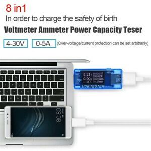 Meter Tester Power Detector Digital Voltage Black/Blue Tool Newest Sale
