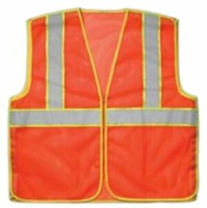 CLC Custom Leathercraft SV112X Extra Length Vest Class 2, 2X-Large, Orange