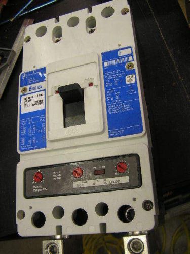 Circuit breaker cutler hammer dk65k 300 a 240 v cat. dk3300w therm mag trip unit for sale