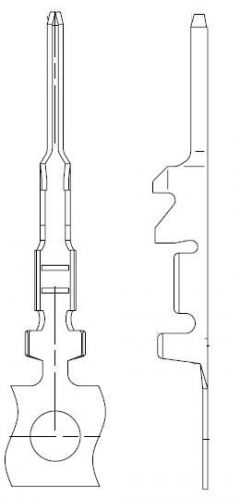 Headers &amp; Wire Housings 20-22 AWG FEMALE CRIMP CONTACT TIN (1000 pieces)