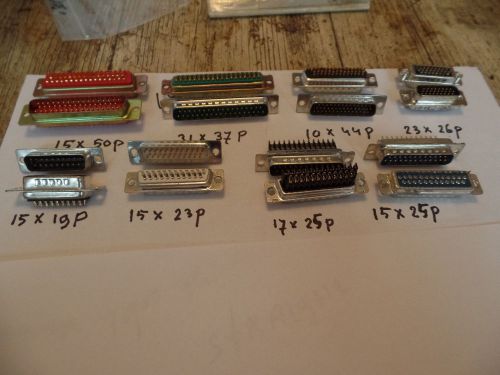 141  D-SUB   SUB-D CONNECTORS