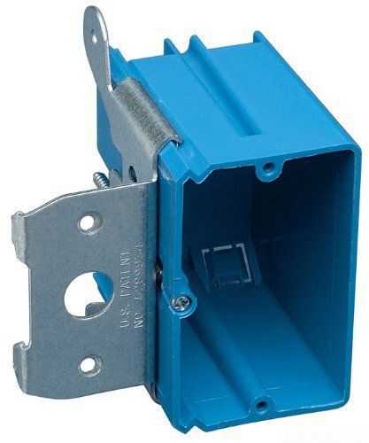 Carlon B121ADJ Outlet Box, New Work, 1 Gang