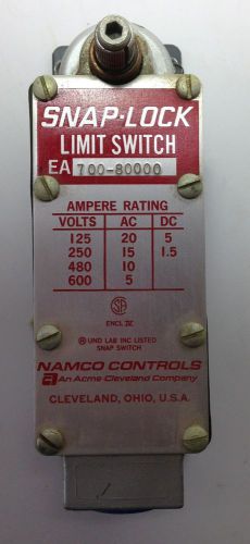 Namco snap-lock limit switch ea700-80000 for sale