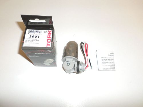 TORK 2001 Photo Control -1/2 in. Conduit Mount w/Swivel 120 VAC FREE SHIPPING!!!