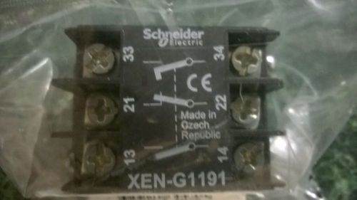 3 SCHNEIDER ELECTRIC XENG1191 CONTACT BLOCKS  ***NIB***