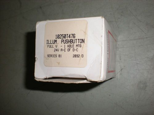 Cutler Hammer Model 10250T476 Illuminated Pushbutton Unit - NIB