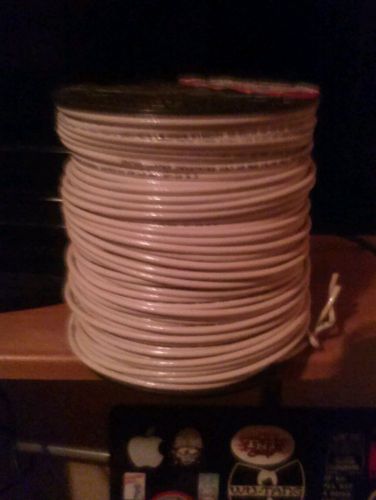 New 500 ft roll of white stranded 10 awg gauge THHN copper Wire 600v