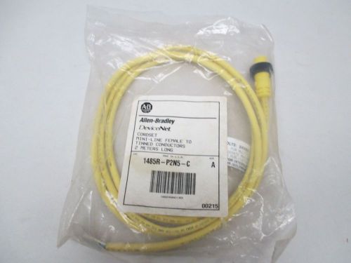 NEW ALLEN BRADLEY 1485R-P2N5-C DEVICENET MINI-LINE CABLE SER A CORDSET D294890