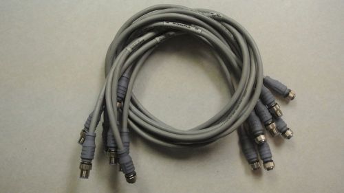 Turck Bus Stop RSC RKC 572-1M Encoder Cable 5 Pin Male/Female Lot Of 7