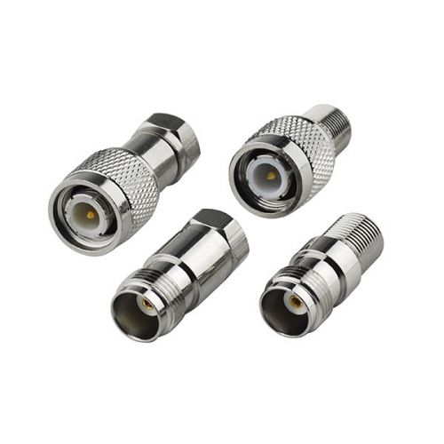 TNC-F RF Coax Adapter Connector Kit TNC to F 4 type male plug / female jack