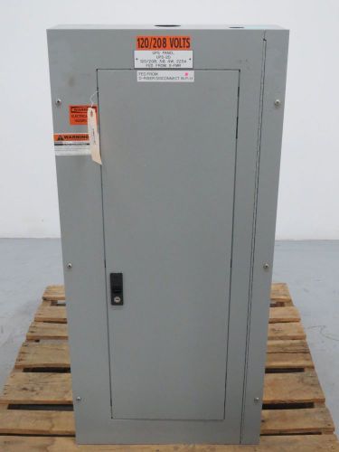 GENERAL ELECTRIC GE AQF3422MTX 225A 208/120V BREAKER DISTRIBUTION PANEL B290701