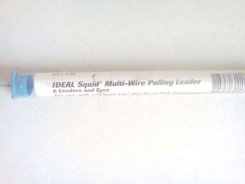 Ideal squid multi-wire pulling leader pn 31-146 6 leaders &amp; eyes for sale