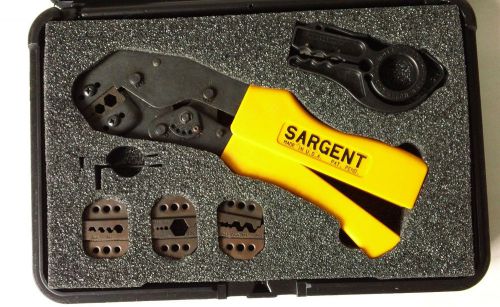 Sargent tools tk4150 coaxial crimp tool kit for sale