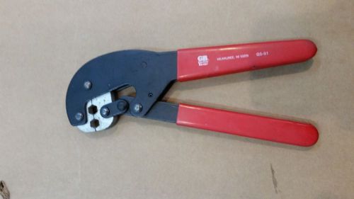 Gardner Bender Heavy Duty Deluxe Coaxial Crimper GS-91