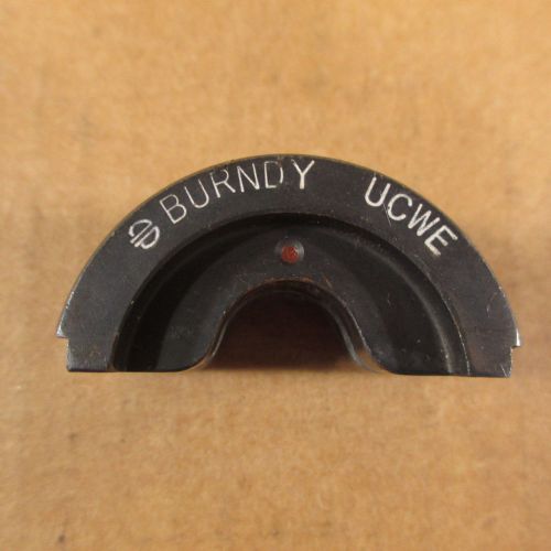 ( 1 ) Crimper Die UCWE R5799 INDEX C BURNDY