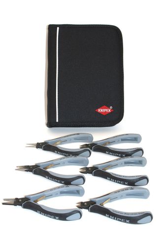 KNIPEX ESD Precision Electronics Pliers Set 002016PESD