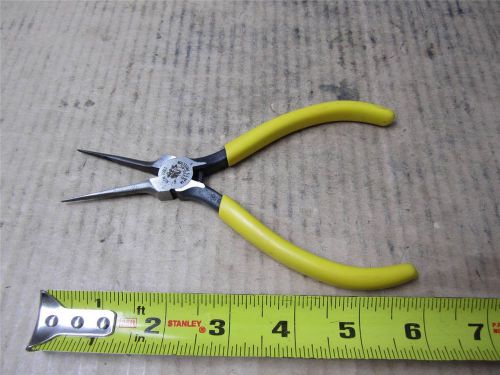 KLEIN TOOLS D310-6C  7&#034; NEEDLE NOSE ELECTRICIANS PLIERS SUPER CLEAN