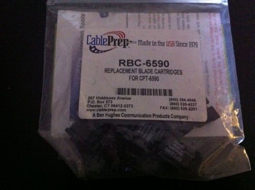 Cable prep tool blade rbc-6590 for cpt-6590 rg59 rg6 coax cable strip tool prep for sale