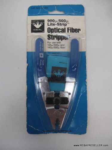 Ideal 46-351 Optical Fiber Stripper 900u 500u Lite-Strip Multi-Function Tool NIB