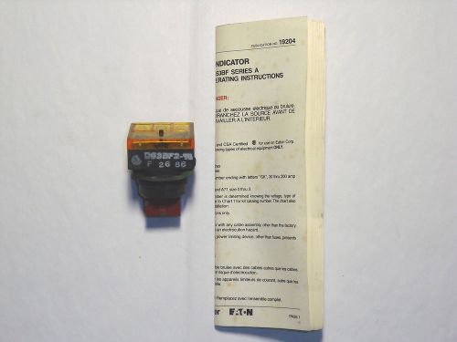 CUTLER HAMMER DS3BF22 BLOWN FUSE INDICATOR KIT 240VAC MAX NNB