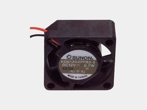 Sunon fans FAN 12VDC 25X10MM .7W 2.0CFM   KDE1202PFB2-8