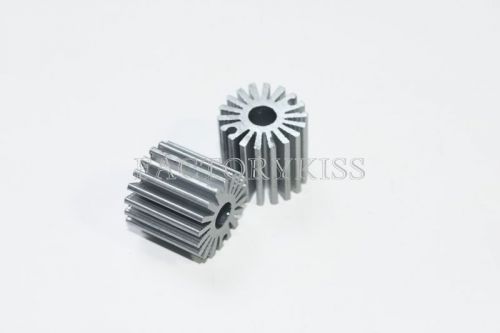 10 Pcs Mini Size 1W LED Light Aluminium Heatsink Longer Version FKS