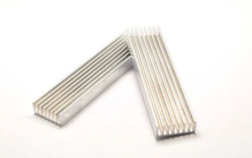 10pcs,High quality cooling heatsink aluminum radiator 100*25*10MM,XYZ 15